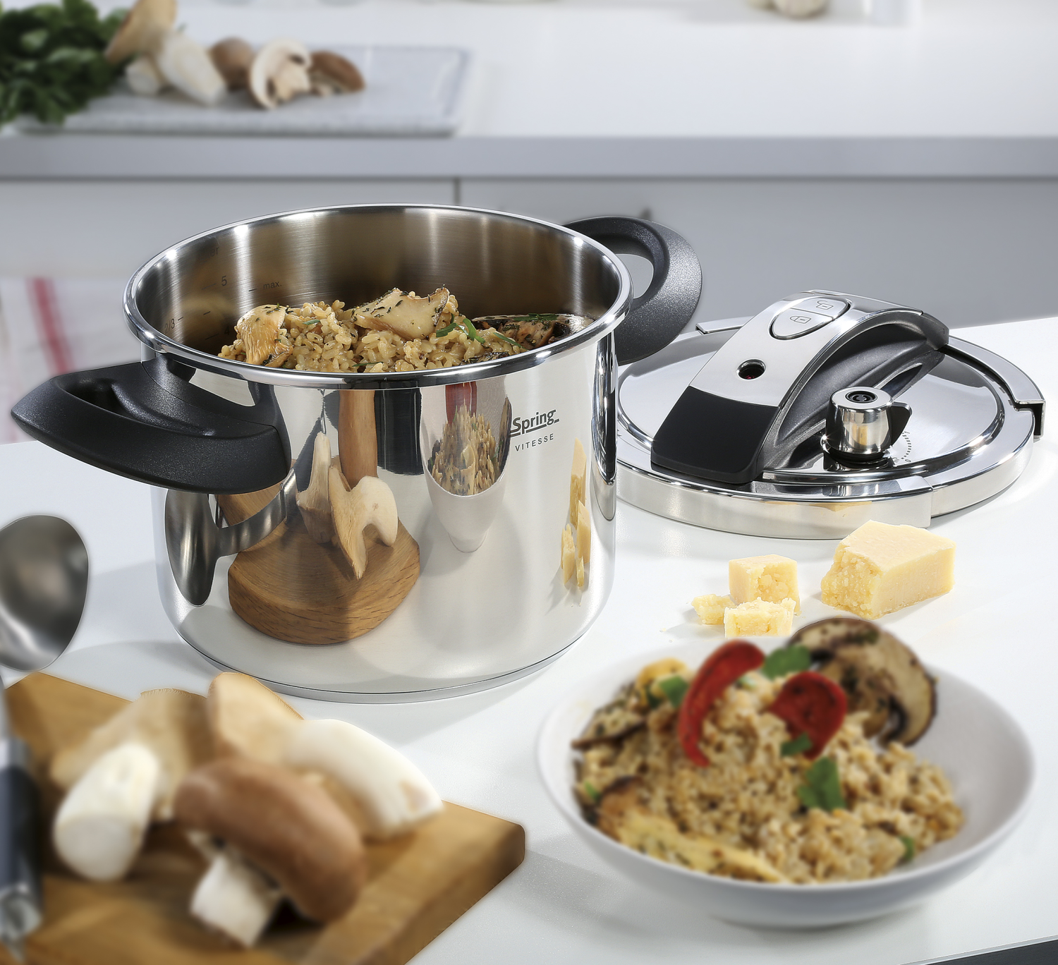 SPRING Snelkookpan VITESSE 6 L