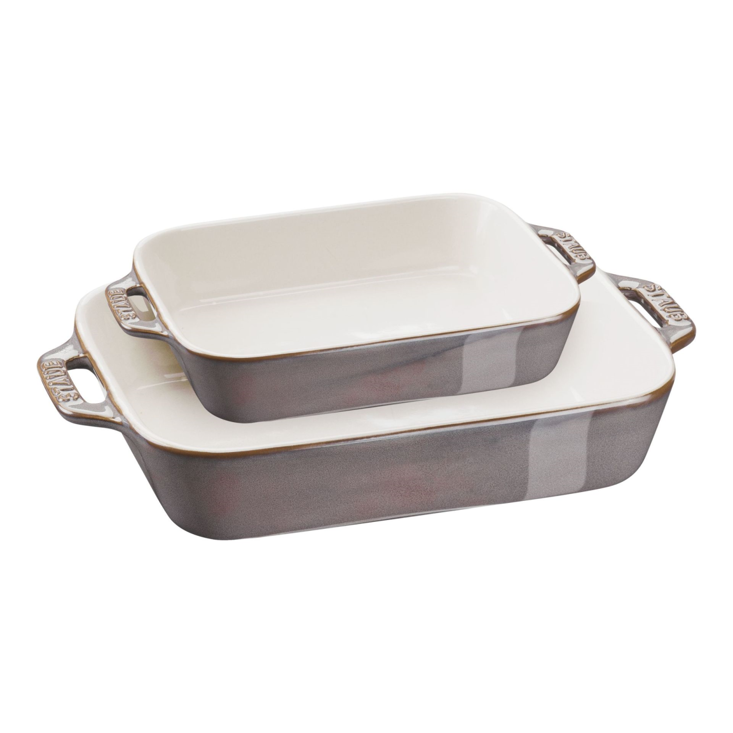 Staub Gratineerschaal S/2 Grey