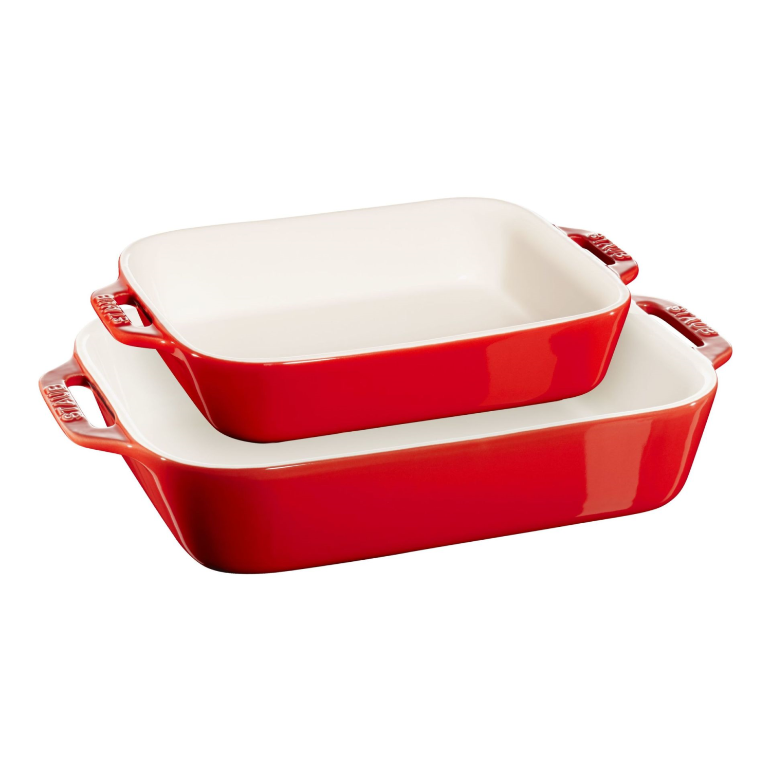 Staub Gratineerschaal S/2 kers