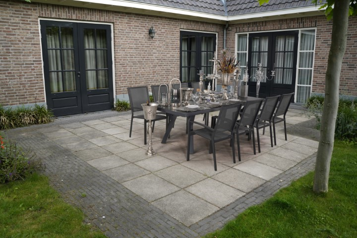 Tafel Castilla Negro Excl 243x103cm