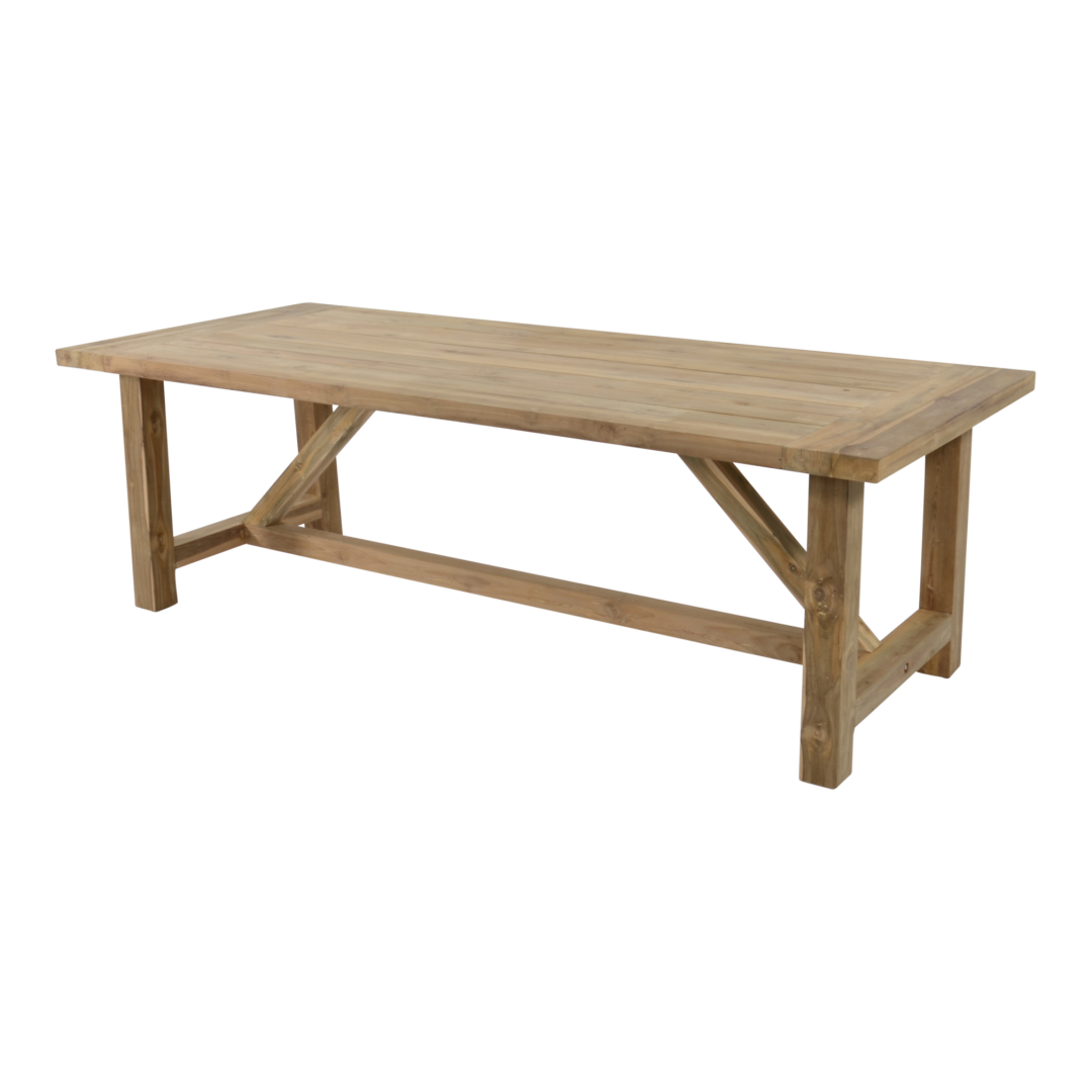 Tafel Castle recycled teak 180x90cm