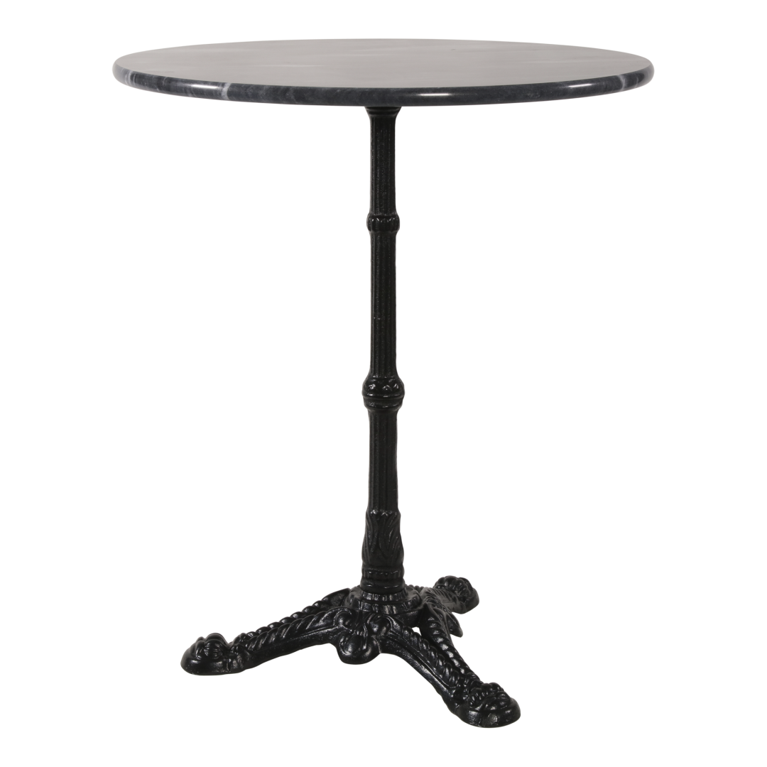 Tafel marmer grijs Ø60cm