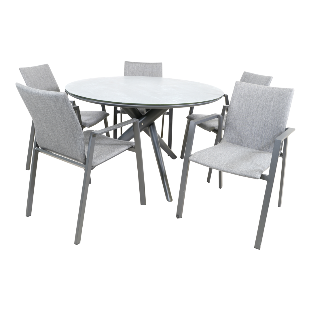Tafel Mojito Ceramic Negro ø120cm