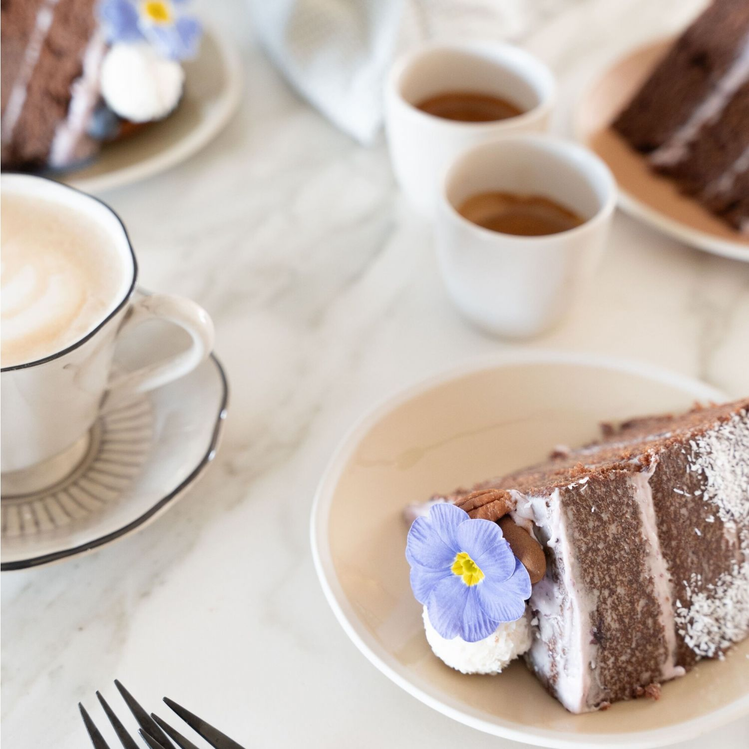 The Table Atelier gebaksbord 16 cm Cashew