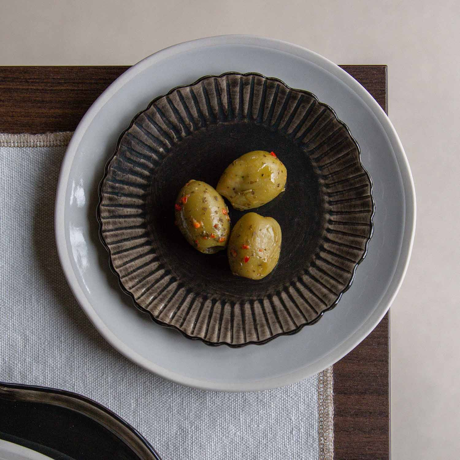 The Table Atelier gebaksbord 16 cm Sea Salt