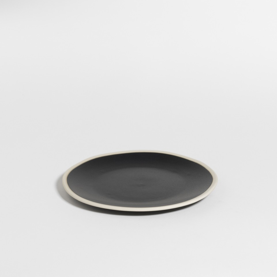 The Table Atelier Ontbijtbord Ø 20 cm Black Pepper