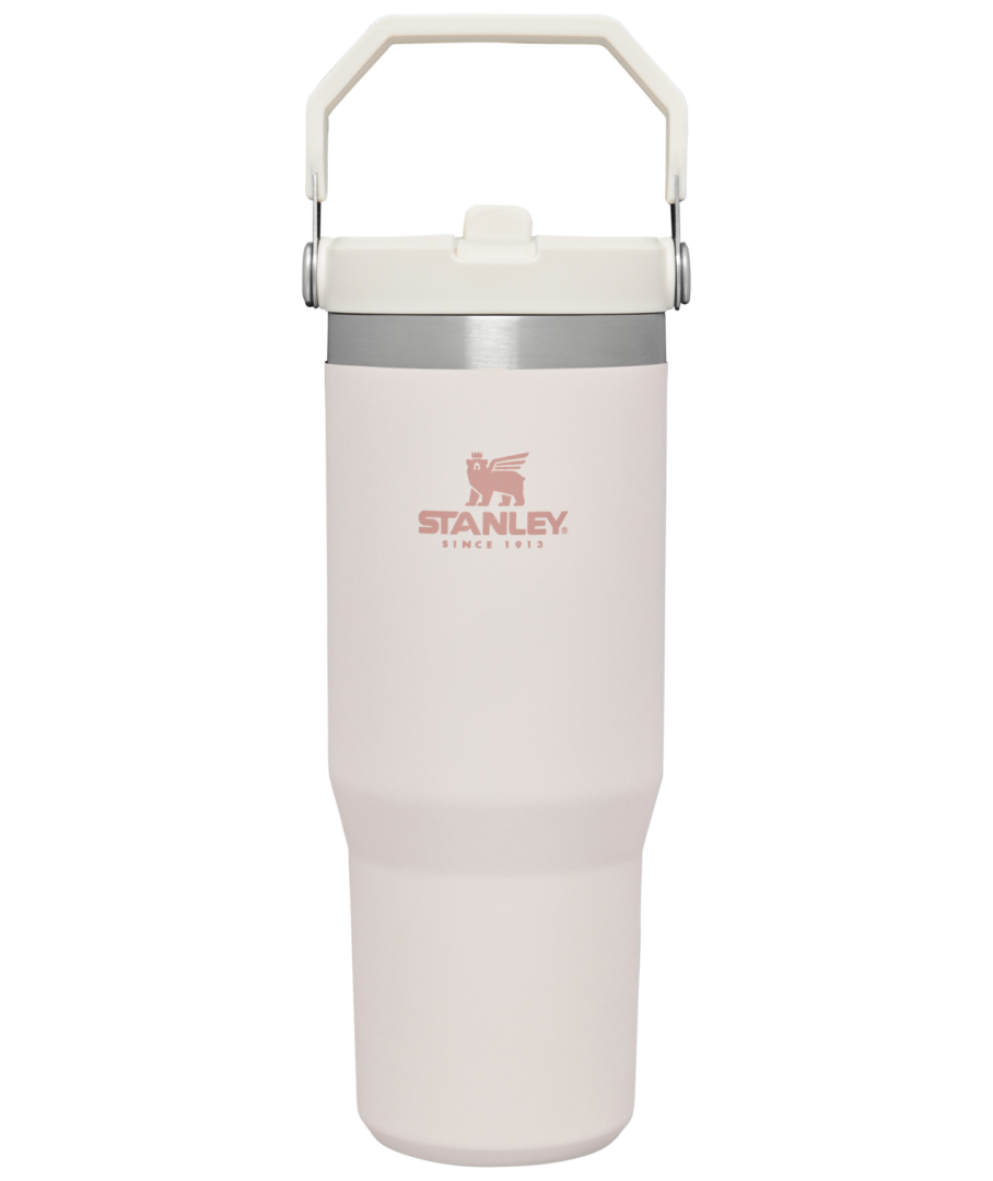 TheIce Flow Flip Straw Tumbler0.89L Rose Quartz