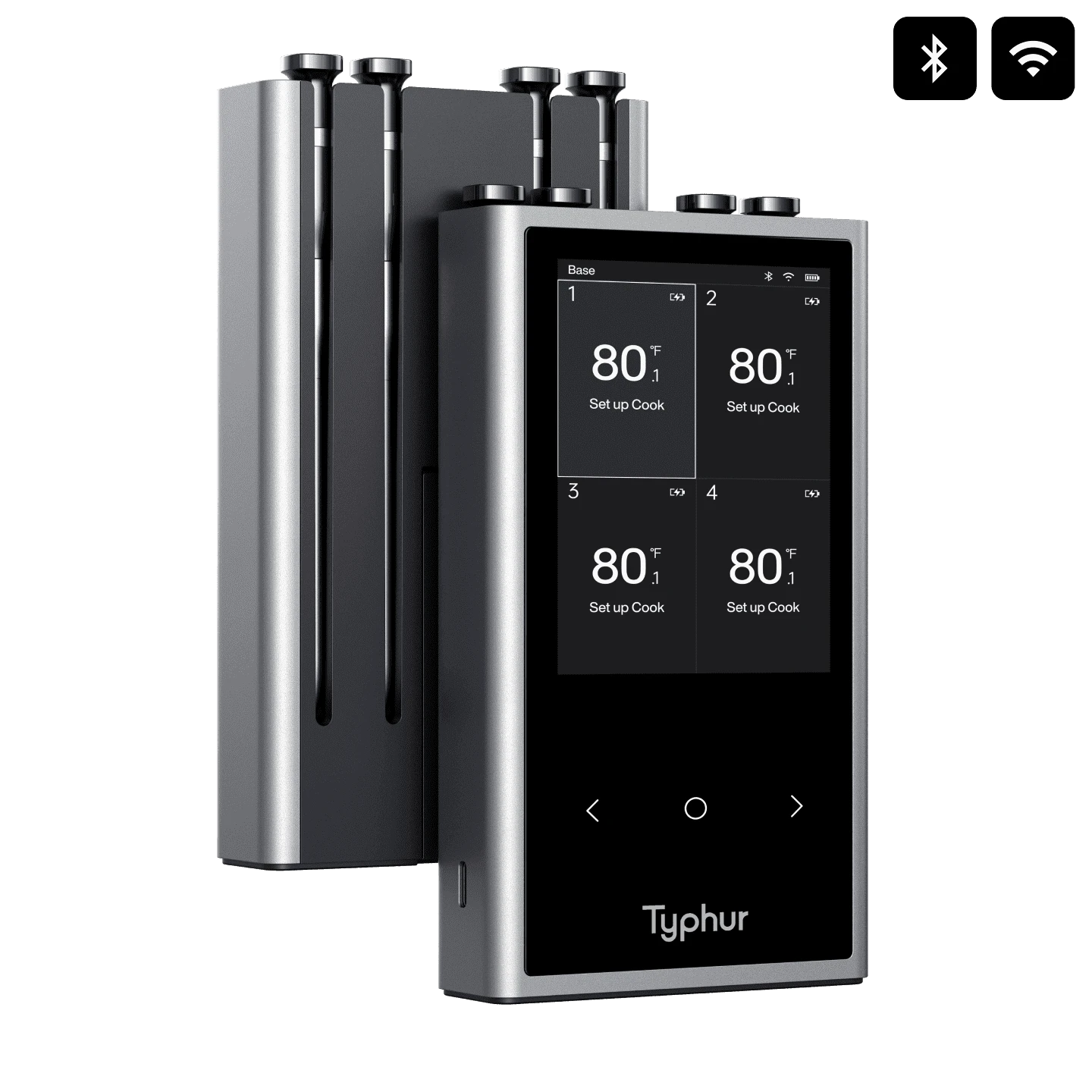 Thermometer sync 4 probes