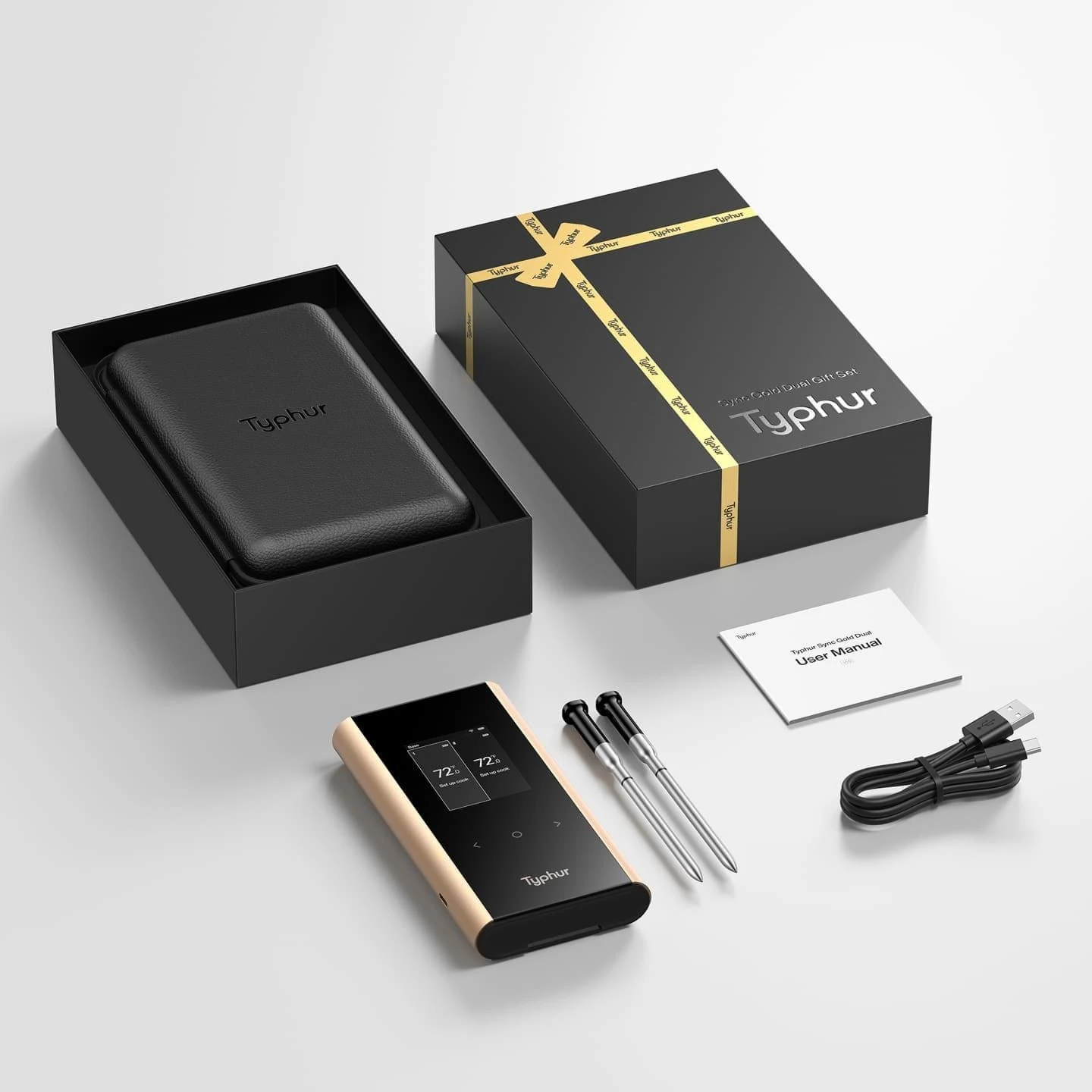 Thermometer Sync Gold 2 probes Giftset