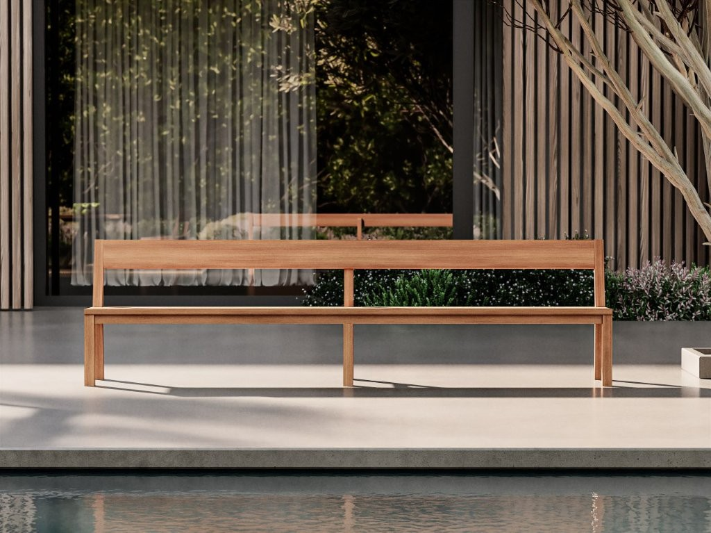 Traditional Teak Bank 300cm