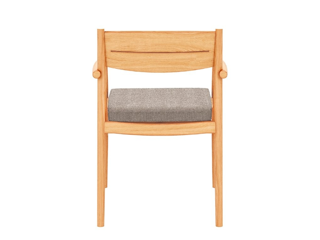 Traditional Teak Diningstoel excl. kussen