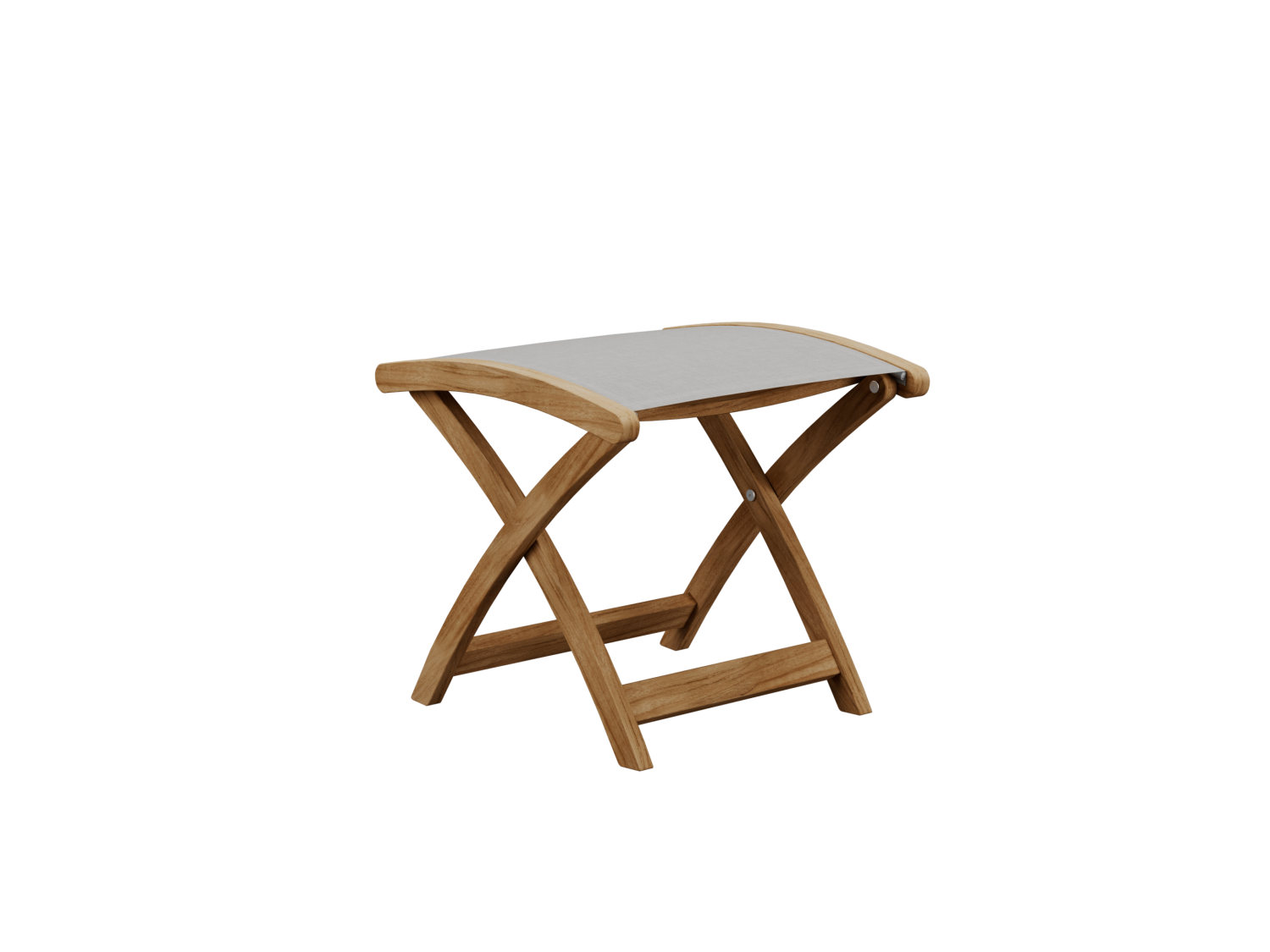 Traditional Teak Lounge voetenbank Cloud