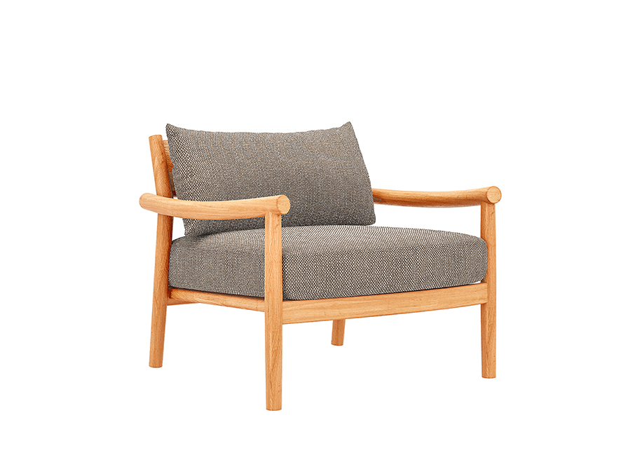 Traditional Teak Loungestoel