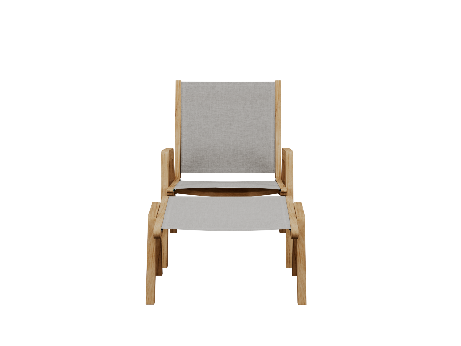 Traditional Teak Loungestoel Cloud