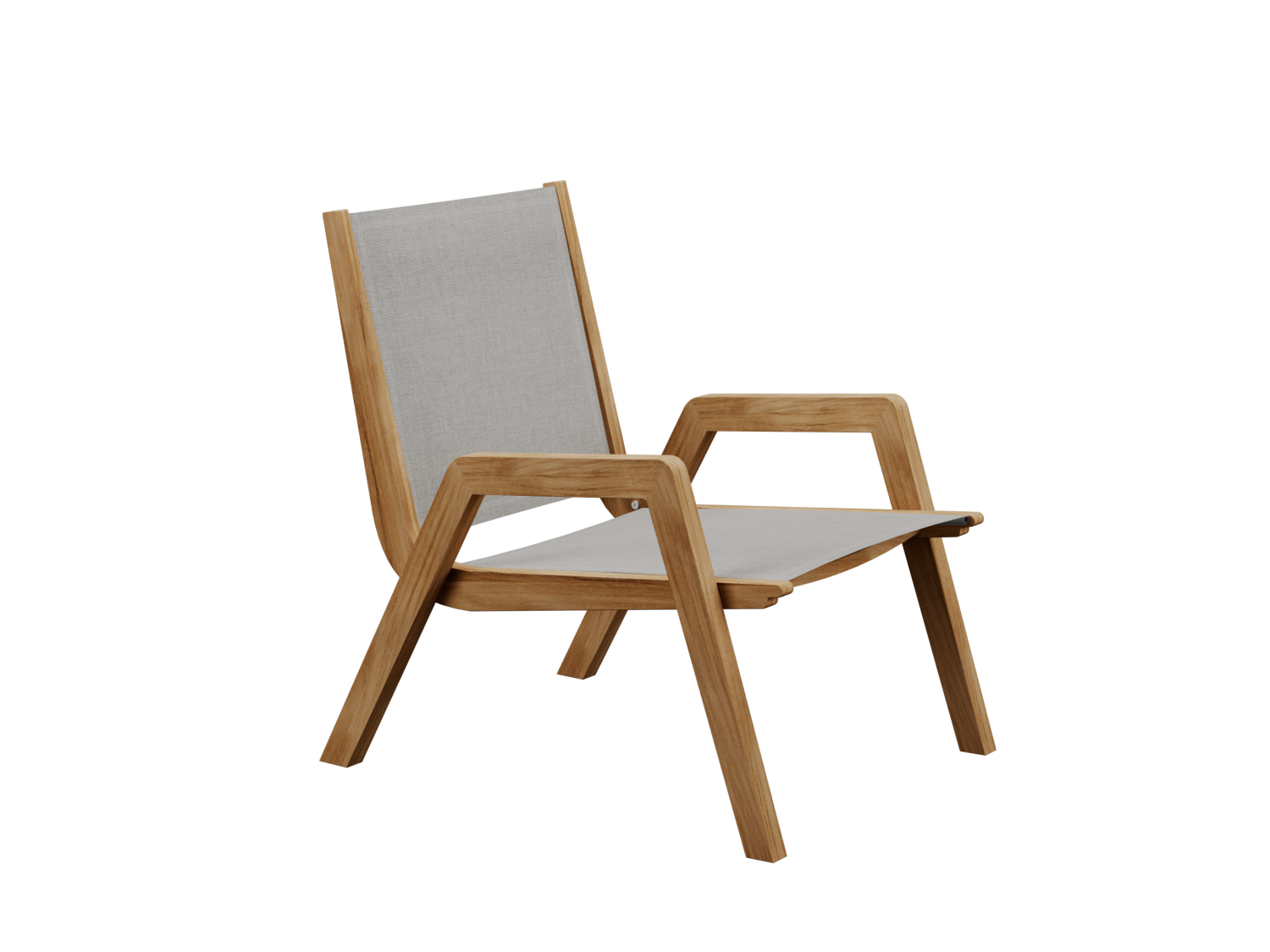 Traditional Teak Loungestoel Cloud