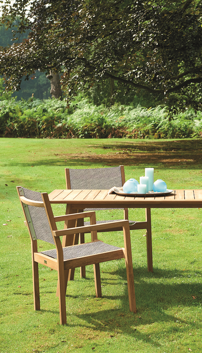 Traditional Teak Stapelbare stoel Cloud