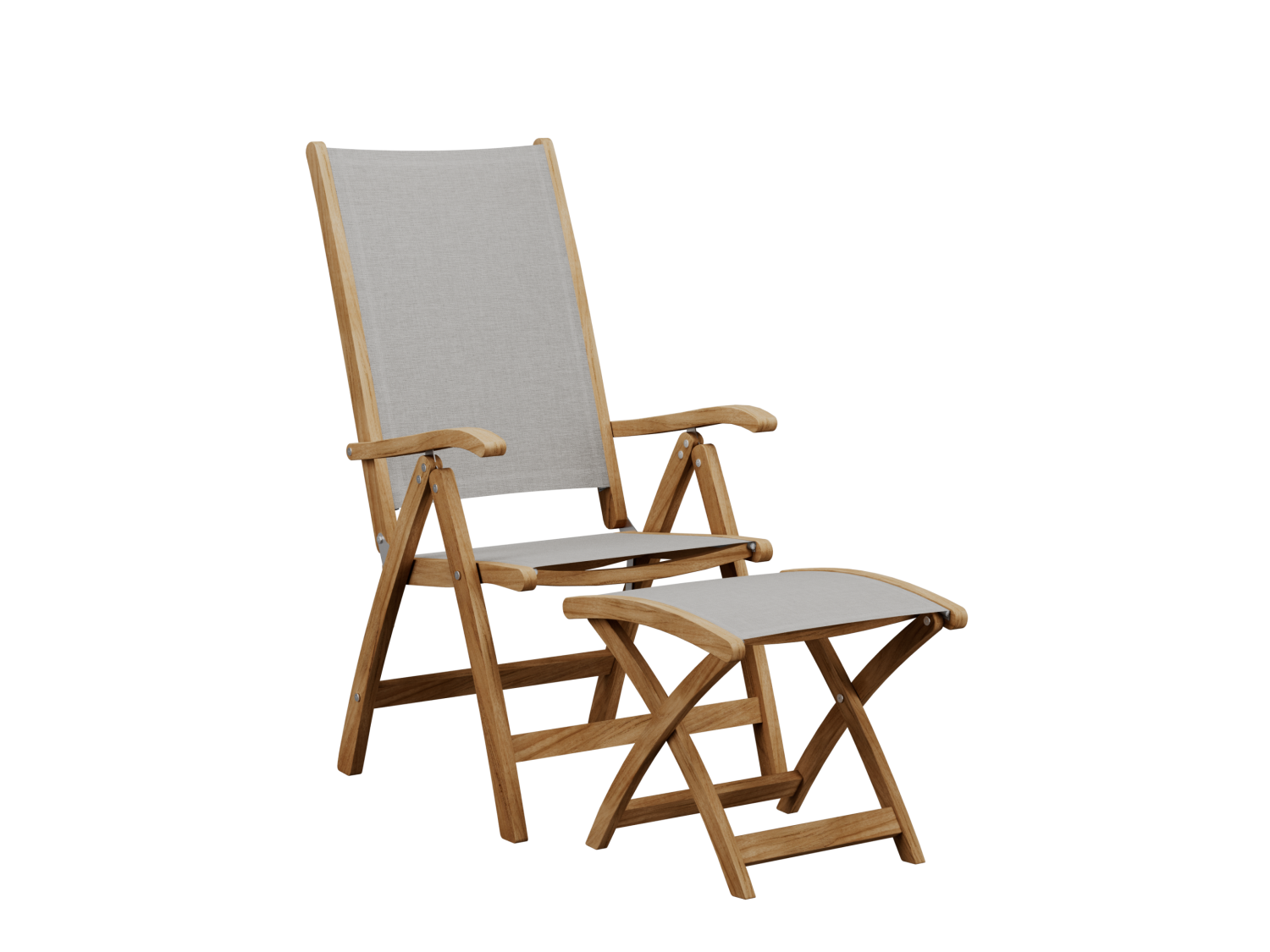 Traditional Teak Verstelbare stoel Cloud