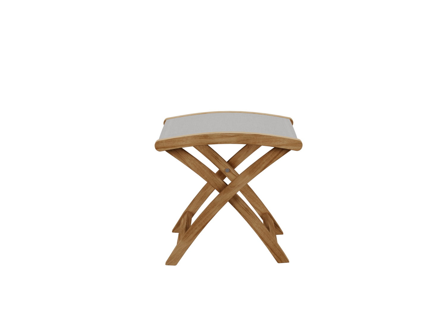 Traditional Teak Voetenbank Cloud