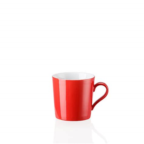 Tric Hot Espressokop & Schotel 0,11L,Rood