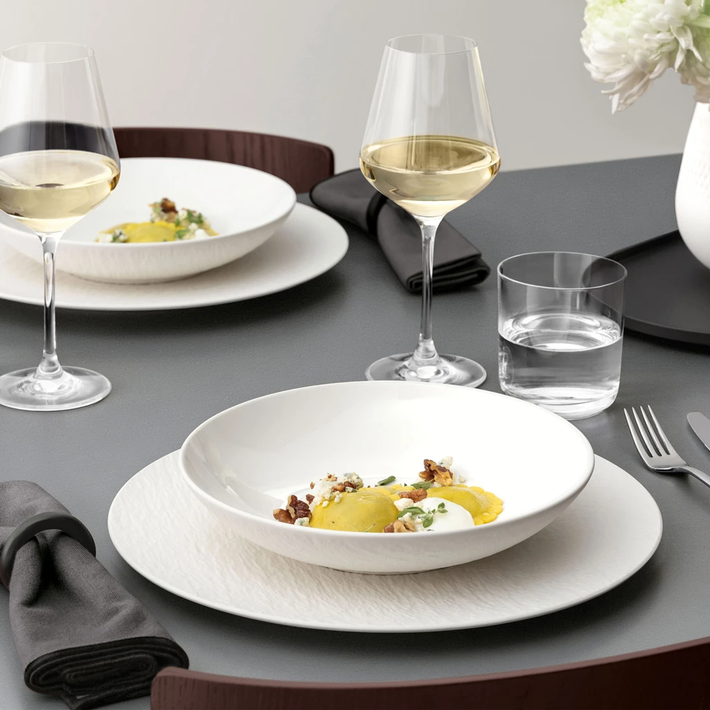 Villeroy & Boch Manufacture Ice Schaal plat 24cm