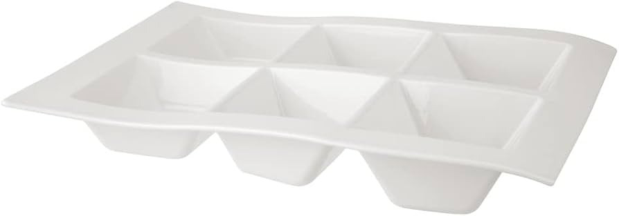 Villeroy & Boch Newwave Hors-d'oeuvre 6-vaks 41x30cm