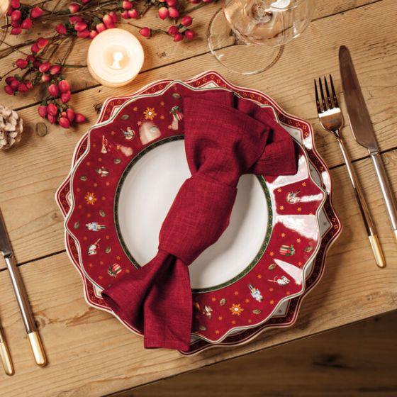Villeroy & Boch Toys Delight Dinerbord 29cm rood