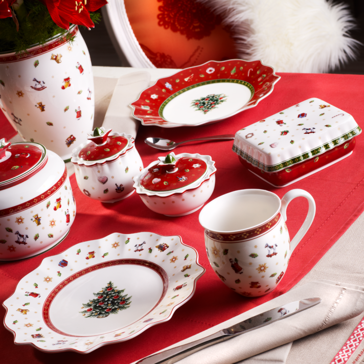 Villeroy & Boch Toys Delight Ontbijtbord 24cm,rood