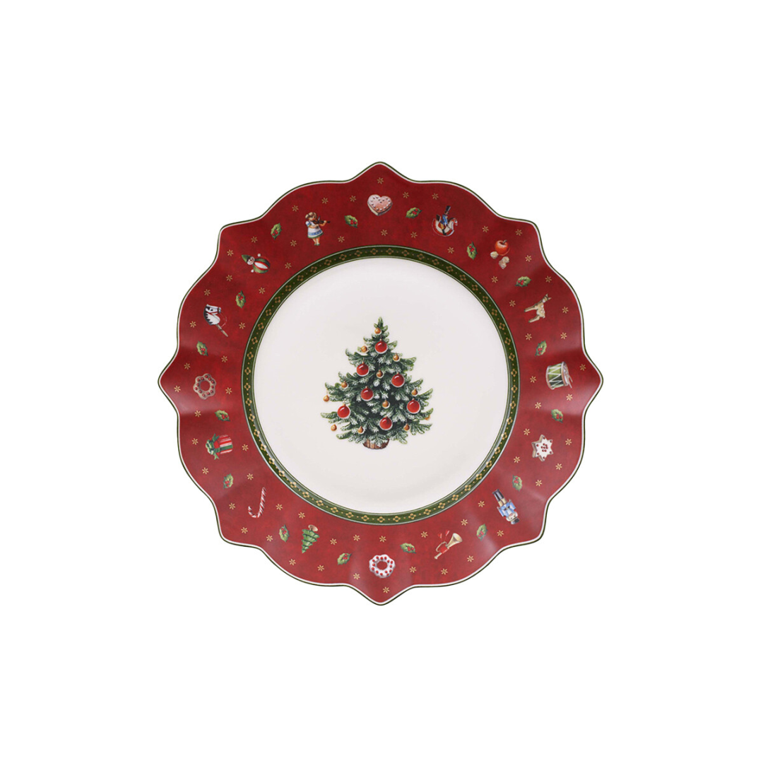 Villeroy & Boch Toys Delight Ontbijtbord 24cm,rood