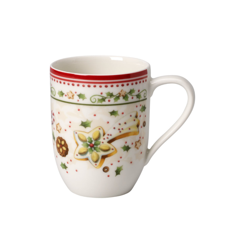 Villeroy & Boch Winter Bakery Delight Beker met oor vallende ster 340 ml