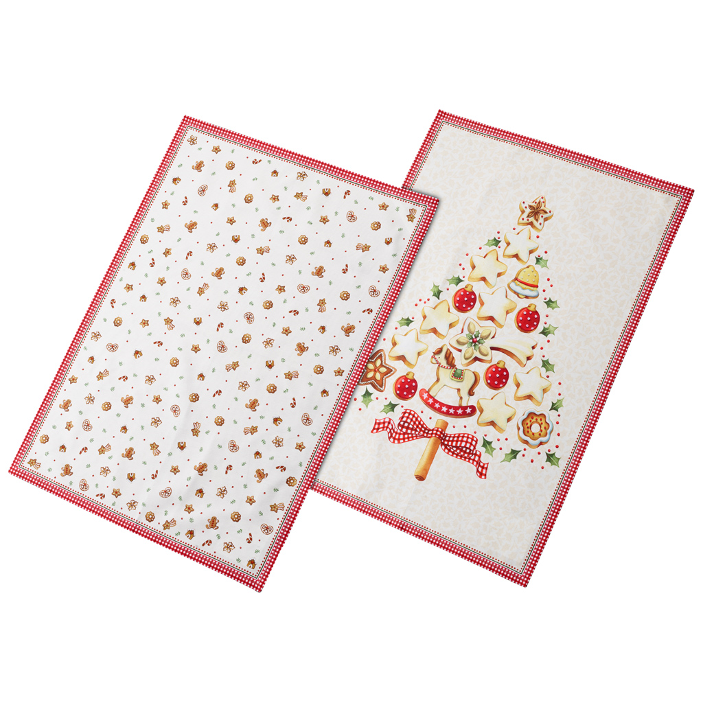 Villeroy & Boch Winter Bakery Delight Keukenhanddoek set 2 GK
