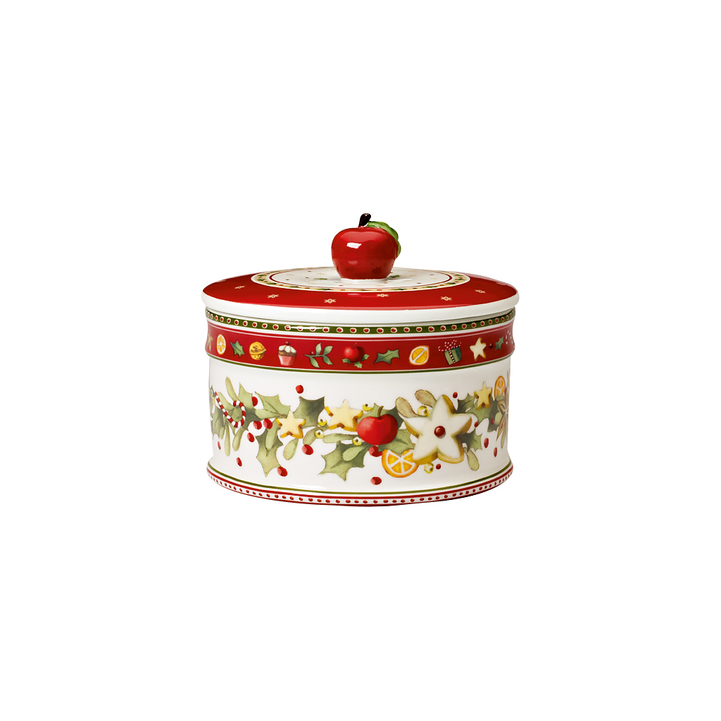 Villeroy & Boch Winter Bakery Delight Koekjesdoos middel-nieuw 11x13 cm
