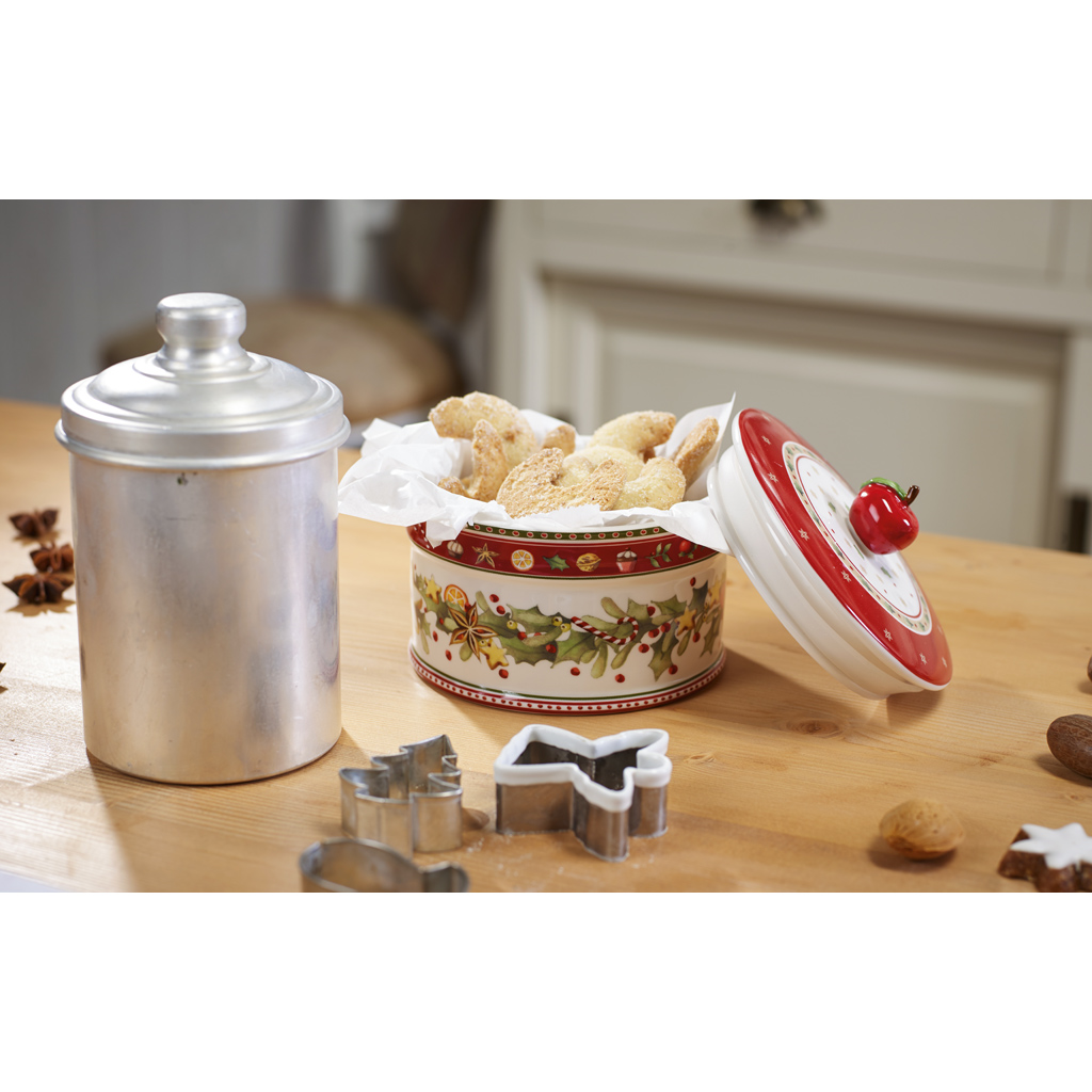 Villeroy & Boch Winter Bakery Delight Koekjesdoos middel-nieuw 11x13 cm