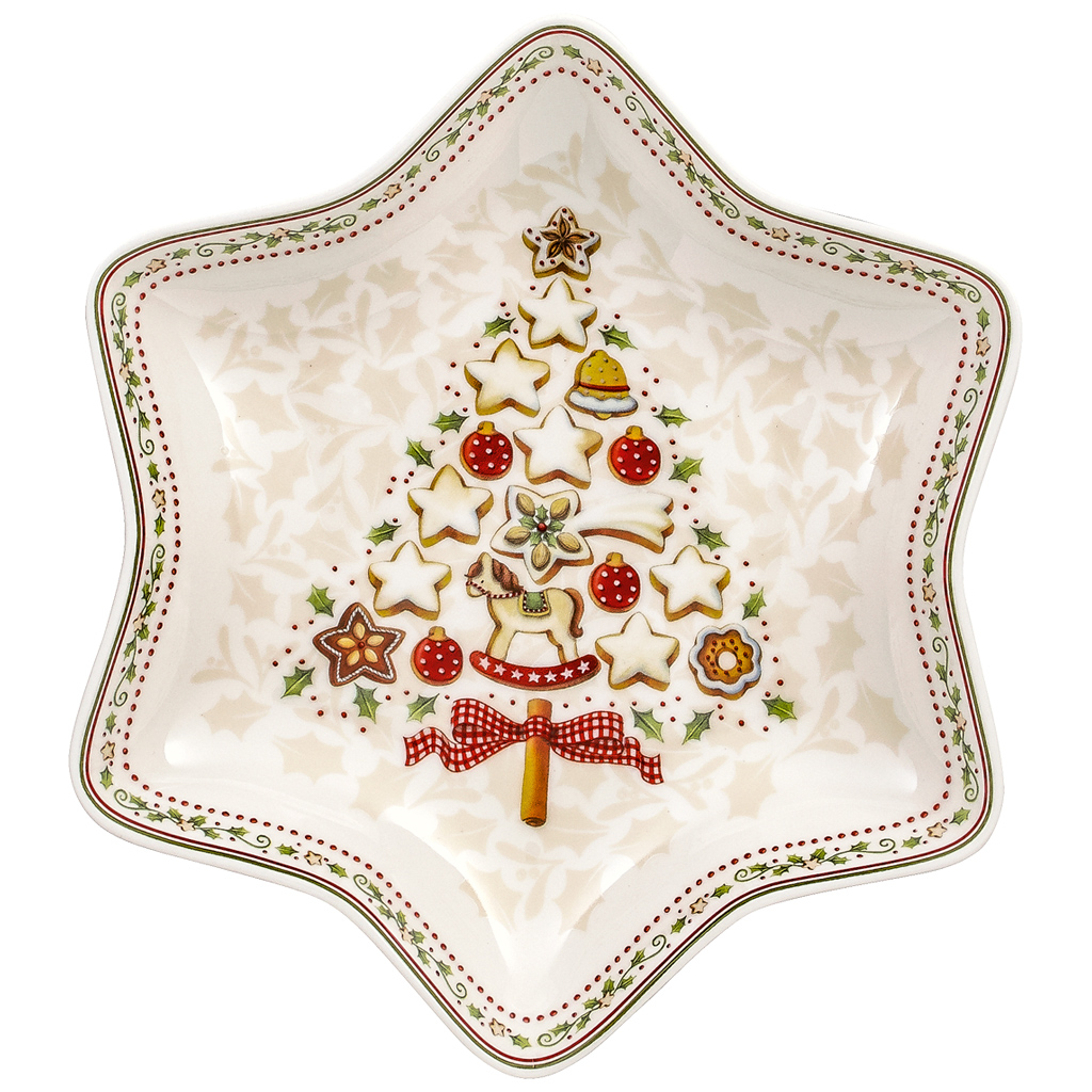 Villeroy & Boch Winter Bakery Delight Schaaltje Ster medium boom