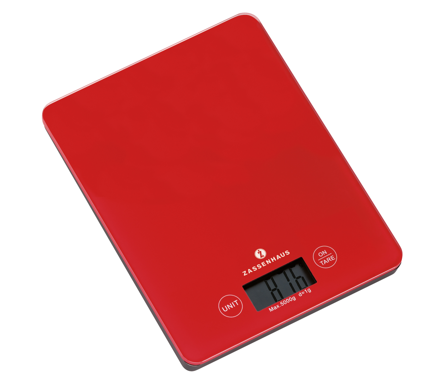 ZASSENHAUS Digitale keukenweegschaal BALANCE, ros