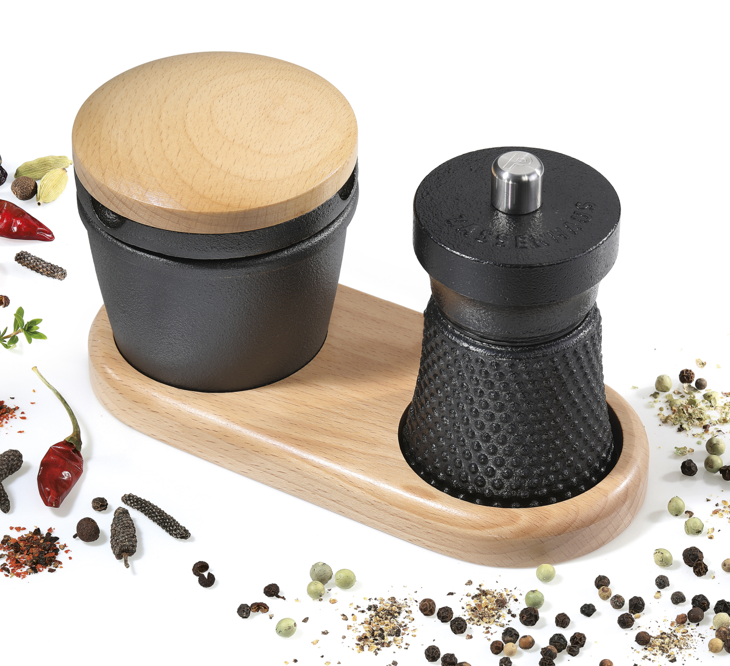 ZASSENHAUS Gourmet set WORKER, 3-delig
