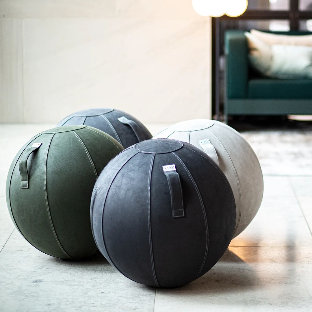 VLUV BOL VEGA zitbal Cement- 65cm