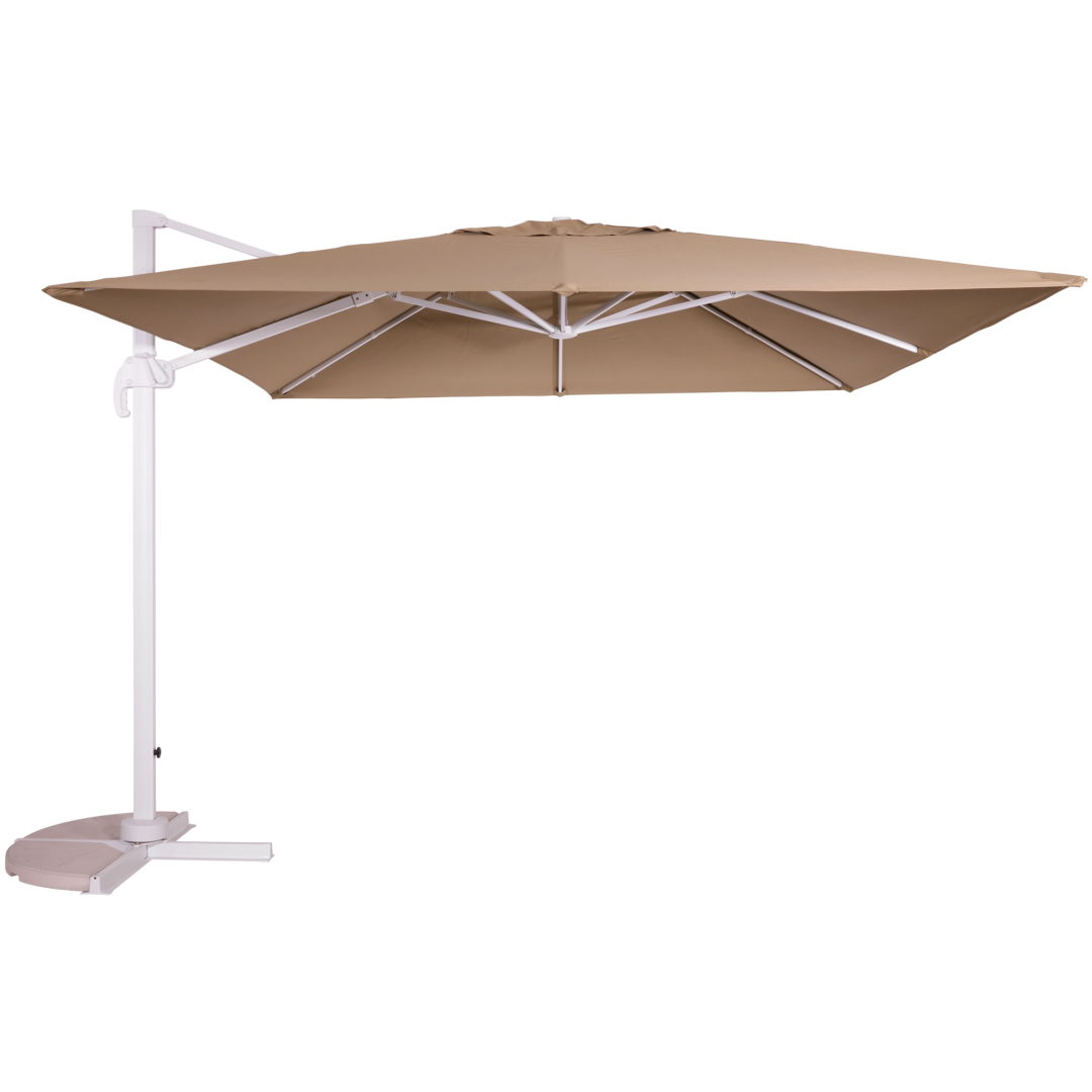 Zweefparasol Virgo sand 3x3m