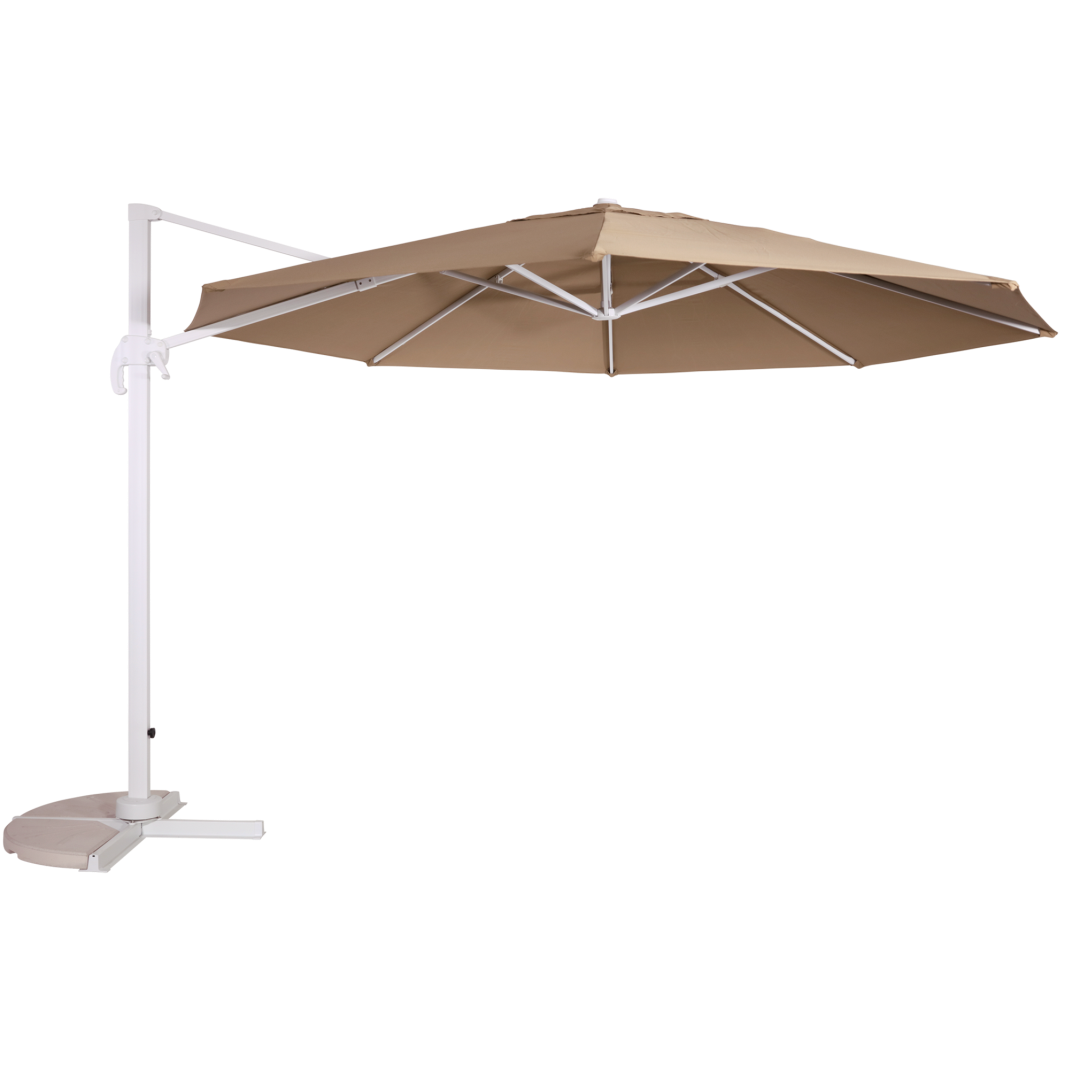 Zweefparasol Virgo sand Ø3,5m