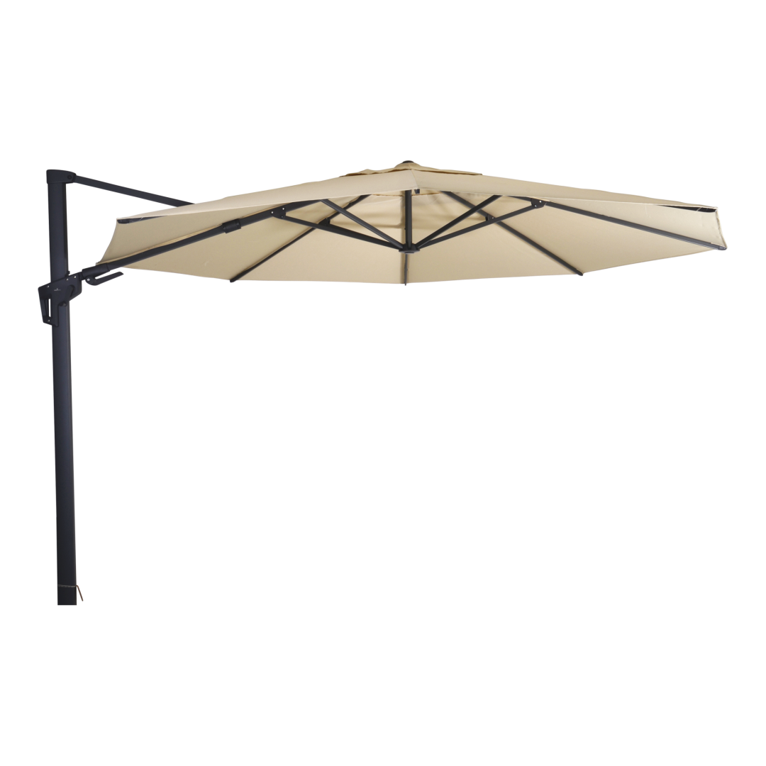 Zweefparasol VirgoFlex ecru Ø3,5m