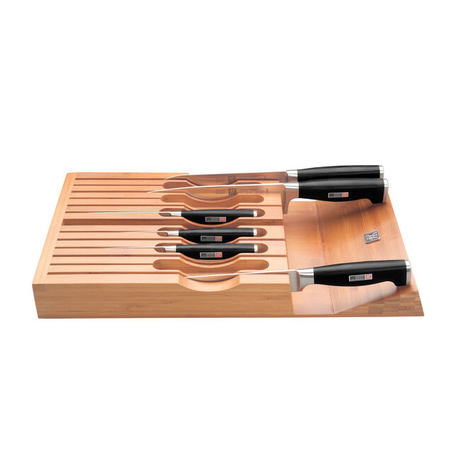 Zwilling-Henckels Messenhouder Bamboe Vierdelig-set