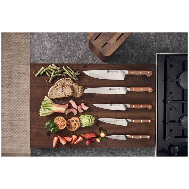 Zwilling Messenblok 6 delig Pro Wood Special Edition