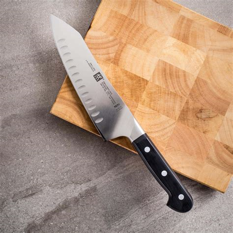 Zwilling Pro Rocking santoku 18cm met kuiltjes